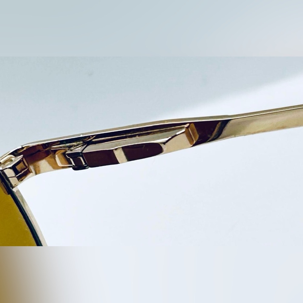 Vintage MM 5022 Gold Pilot Sunglasses Frames Only - Picture 7 of 8
